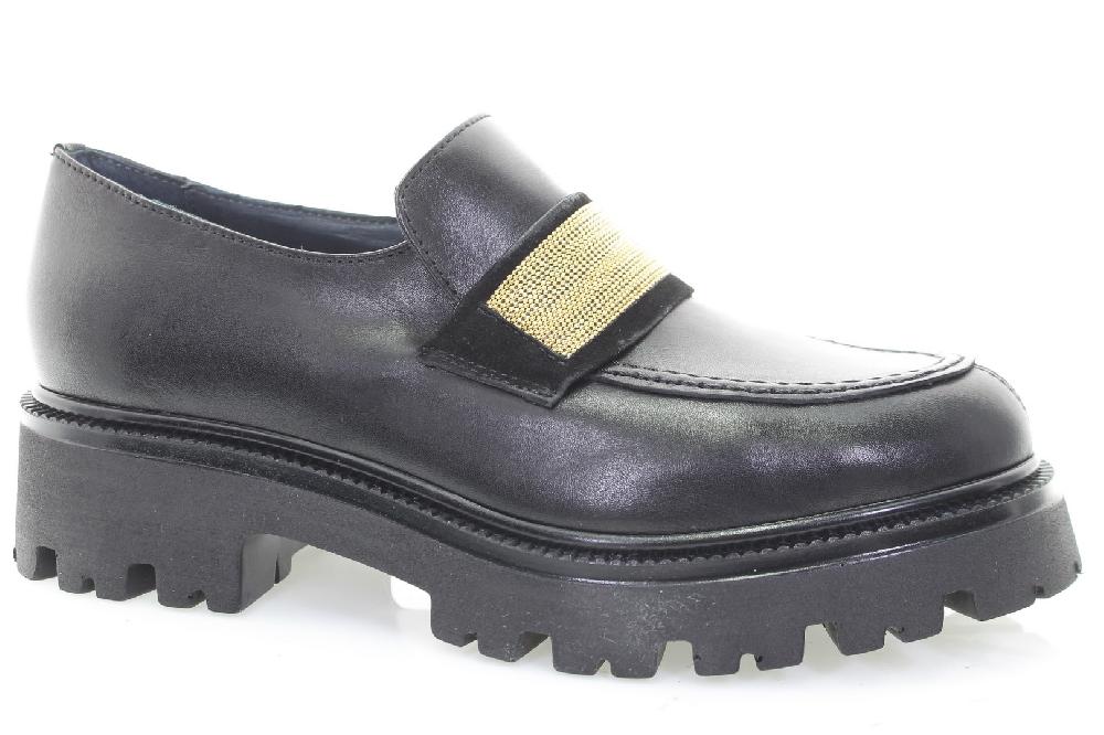 Soffice Sogno Mocassino in pelle con ornamento Online