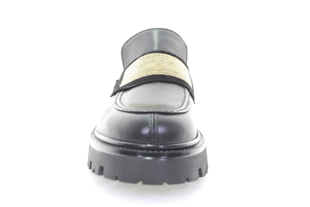 Soffice Sogno Mocassino in pelle con ornamento Online