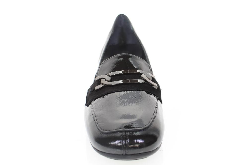 Soffice Sogno Scarpa in pelle effetto vernice Saldi Di Fabbrica