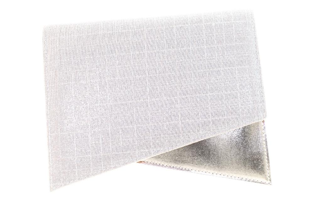 Soffice Sogno Pochette in tessuto effetto glitter Economico