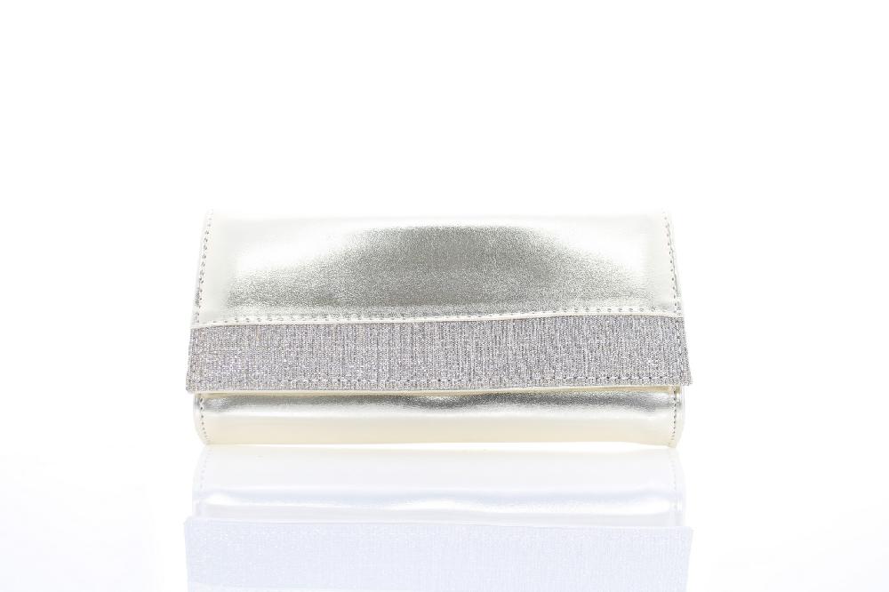 Soffice Sogno Pochette in laminato e tessuto Nuova