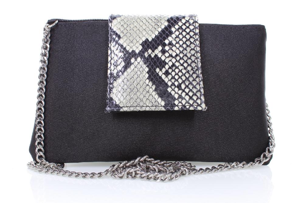 Soffice Sogno Pochette in raso in pelle stampata In Linea