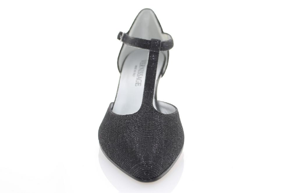 Soffice Sogno Décolleté tessuto effetto glitter Sottocosto