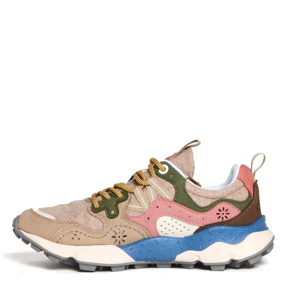 Sorelle Perego sneakers beige verde e rosa Vendita