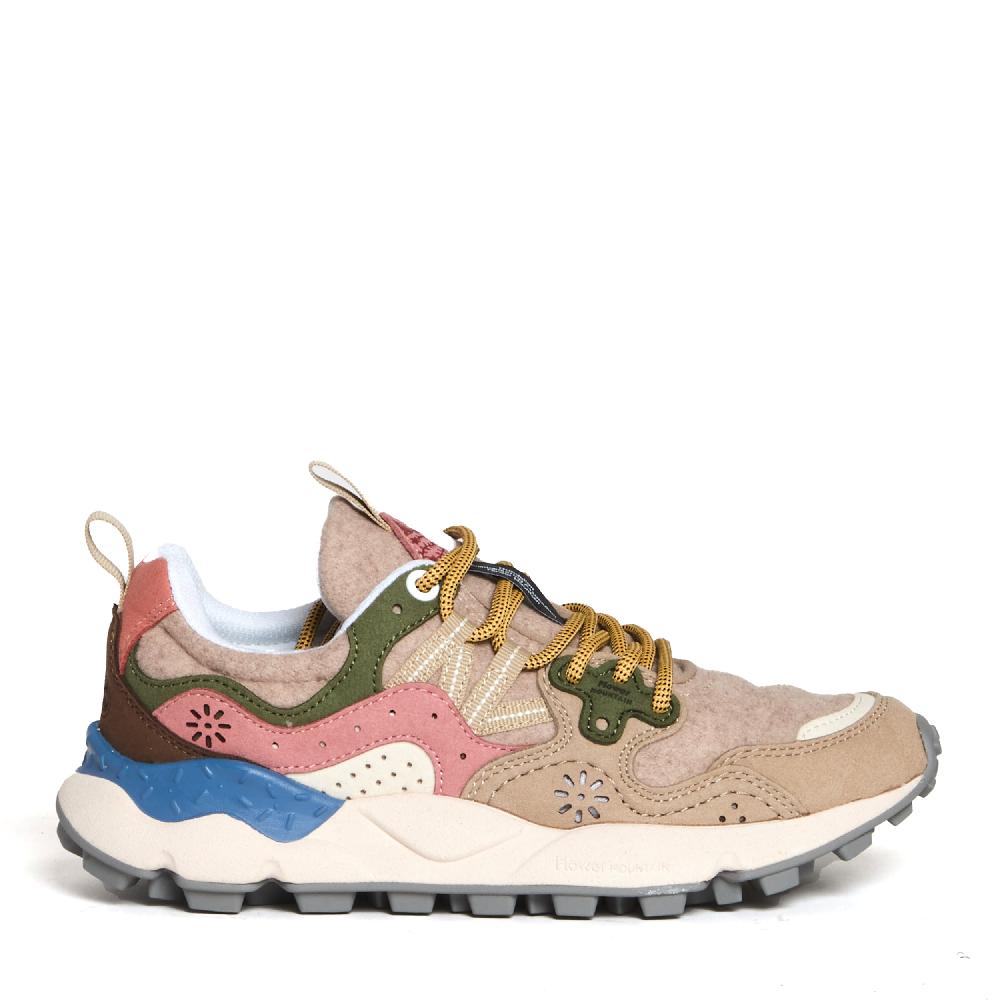 Sorelle Perego sneakers beige verde e rosa Vendita