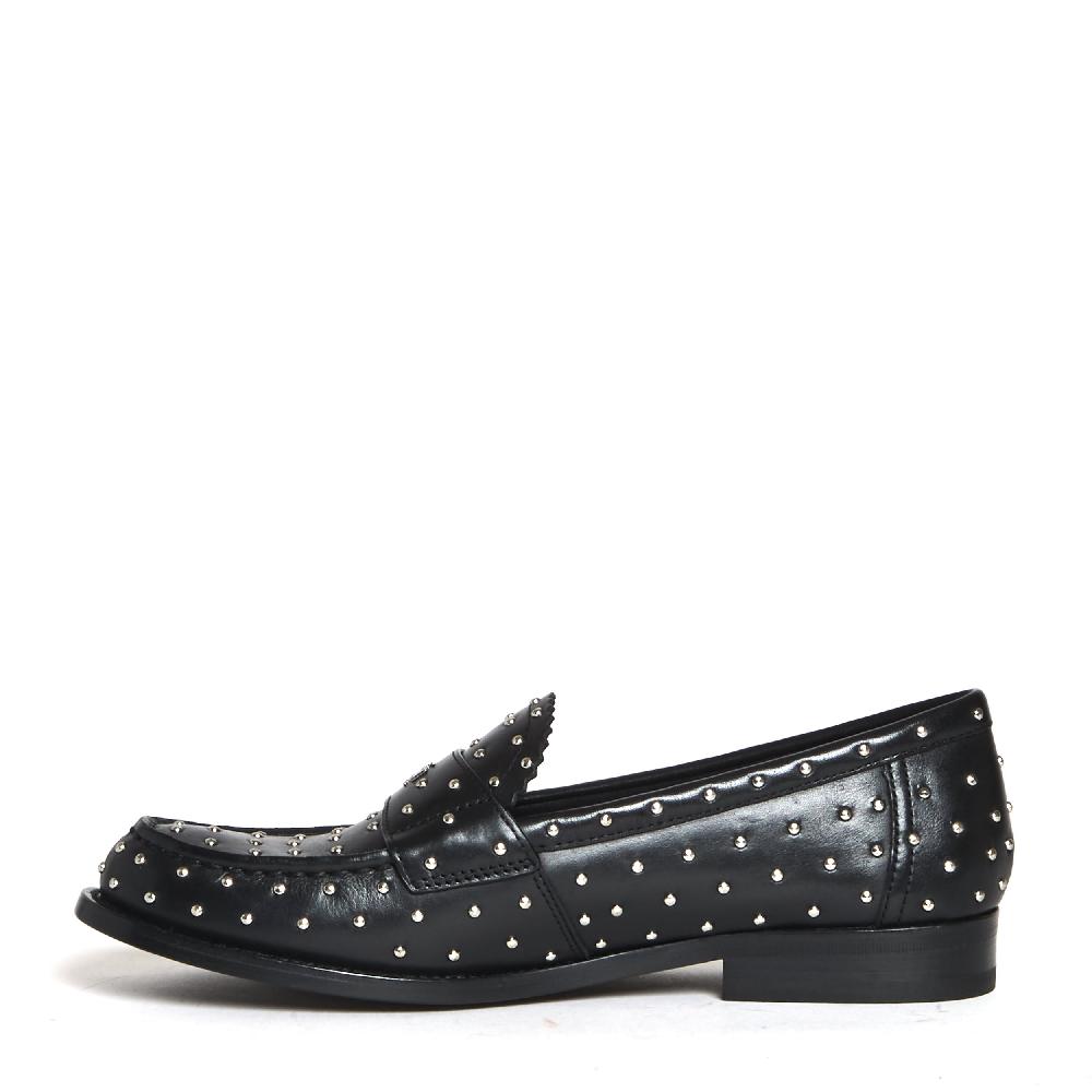 Sorelle Perego classic stud loafer black Fino Al -60%