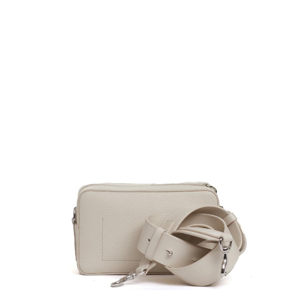 Sorelle Perego camera bag pelle panna Vendita Calda