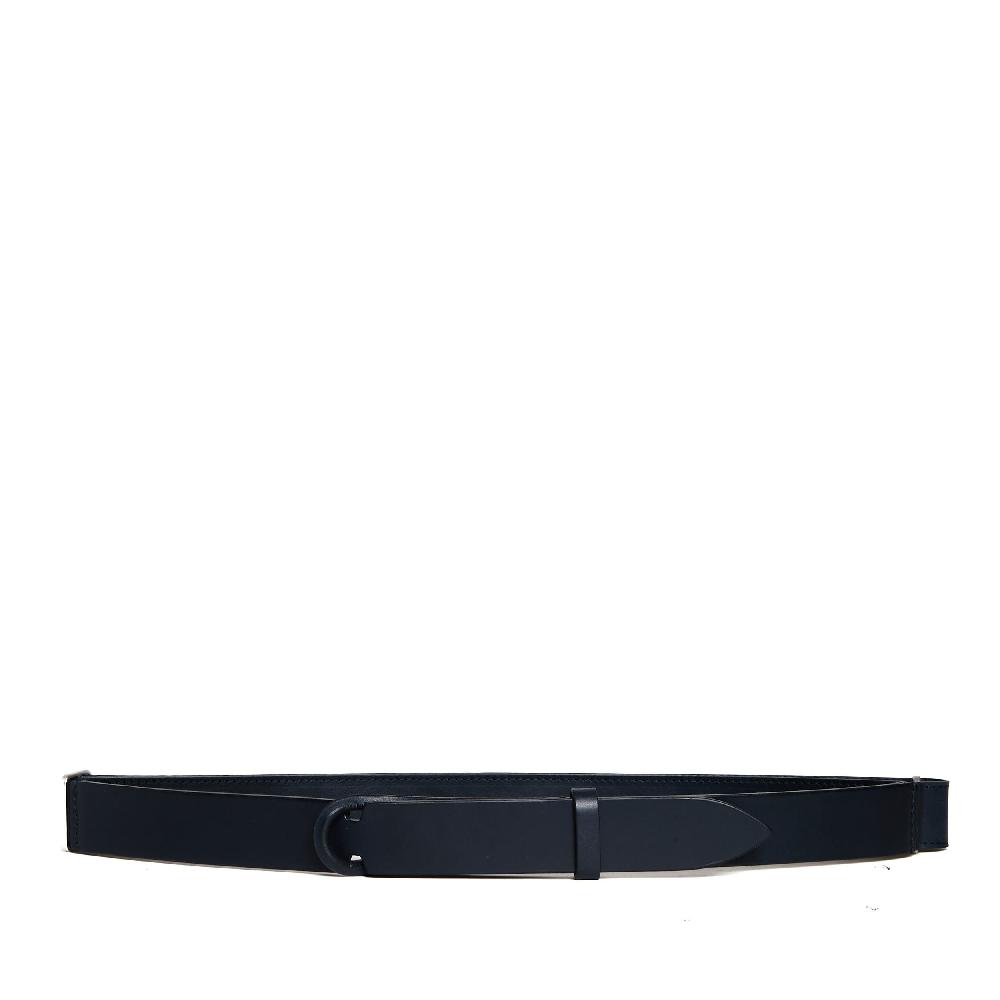 Sorelle Perego cintura nobuckle pelle bull blu 2025