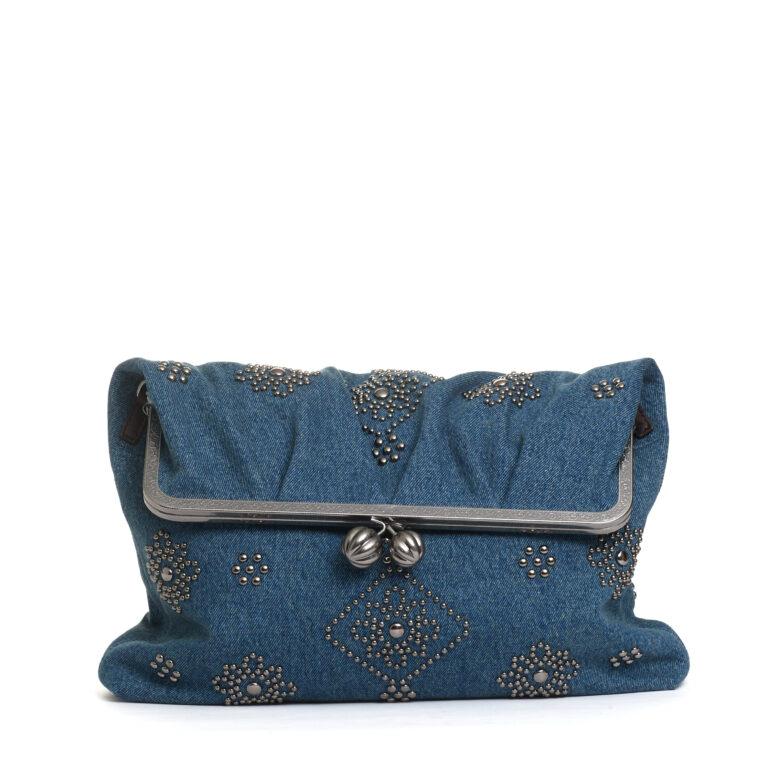 Sorelle Perego borsa in jeans tasca Qualità