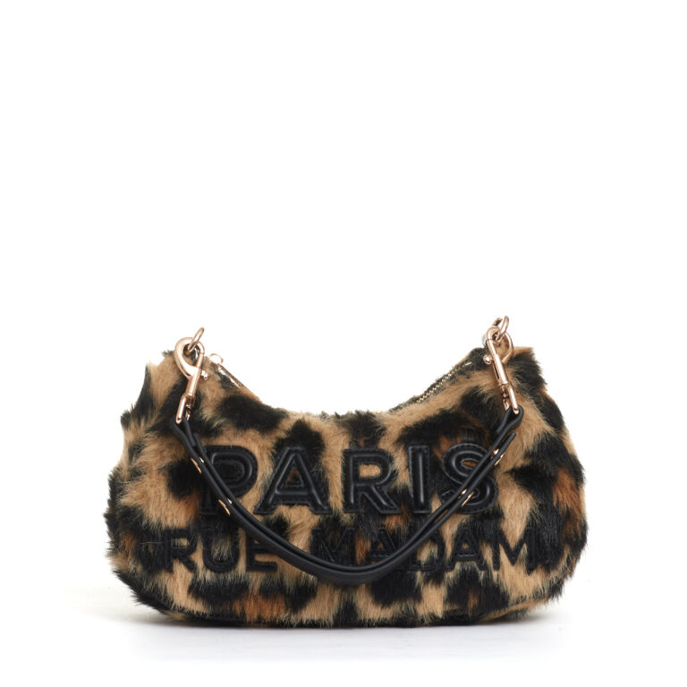 Sorelle Perego borse hobo ecofur leopardo Spedizione Gratuita
