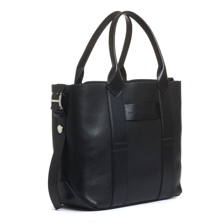 Sorelle Perego shopping media pelle nera Fino Al -60%