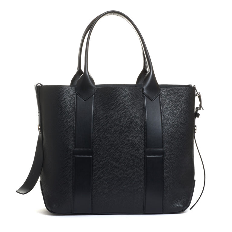 Sorelle Perego shopping media pelle nera Fino Al -60%