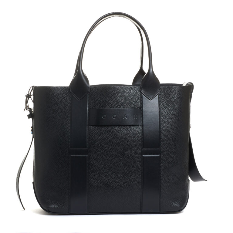 Sorelle Perego shopping media pelle nera Fino Al -60%