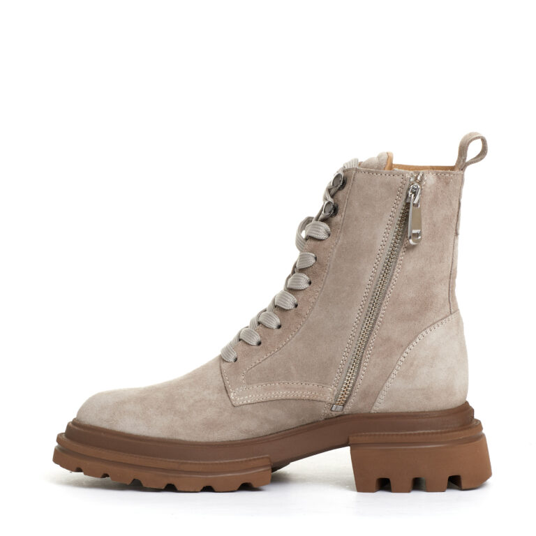 Sorelle Perego anfibio camoscio beige Sottocosto