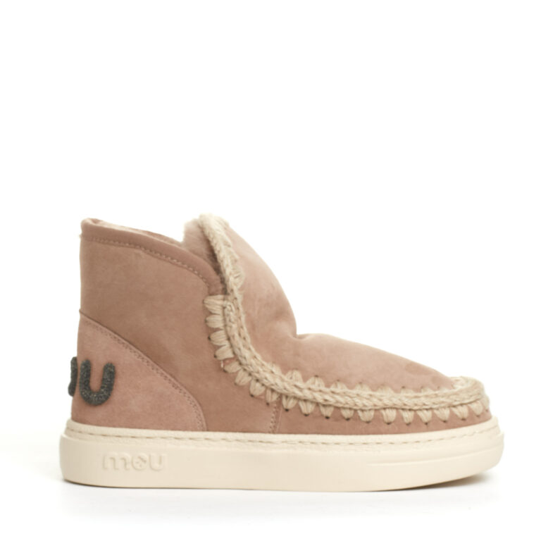 Sorelle Perego boot eskimo fondo sneakers camoscio nude Novità