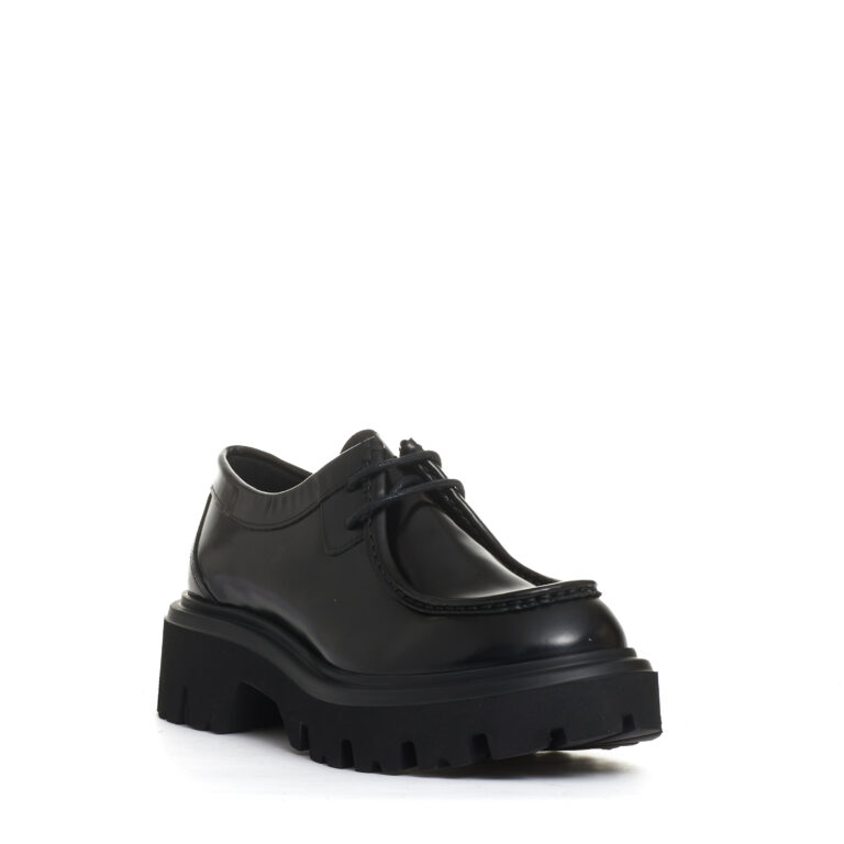 Sorelle Perego norvegese pelle nera Outlet
