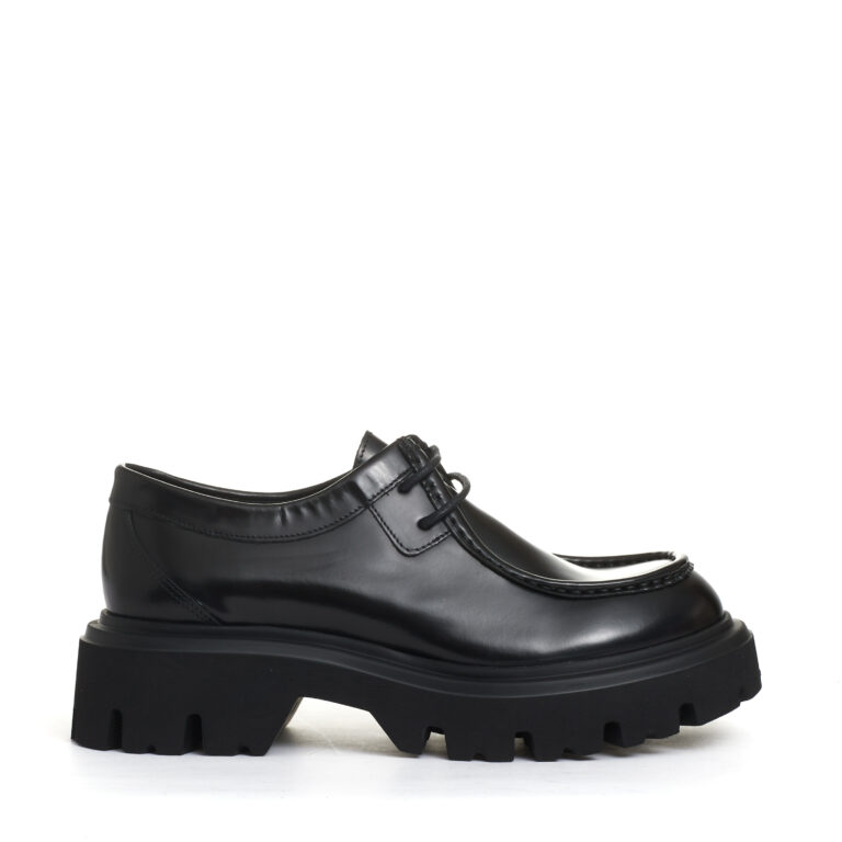 Sorelle Perego norvegese pelle nera Outlet