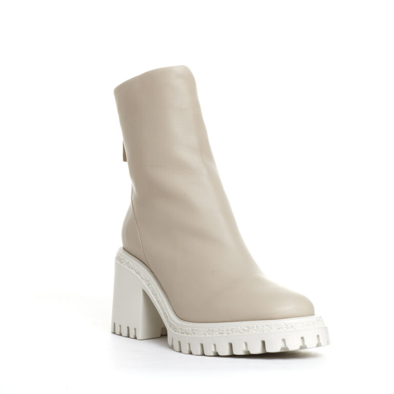 Sorelle Perego stivaletto panna tacco 80 mm Offerte