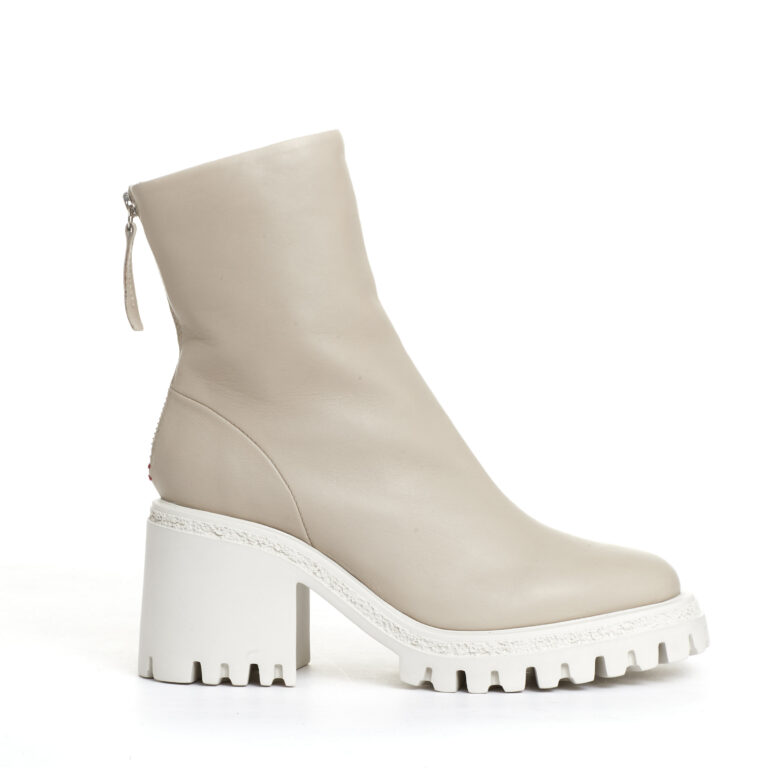 Sorelle Perego stivaletto panna tacco 80 mm Offerte