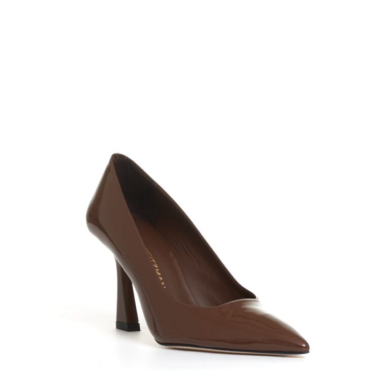 Sorelle Perego pump vernice caffè tacco 85 mm ACQUISTA ORA