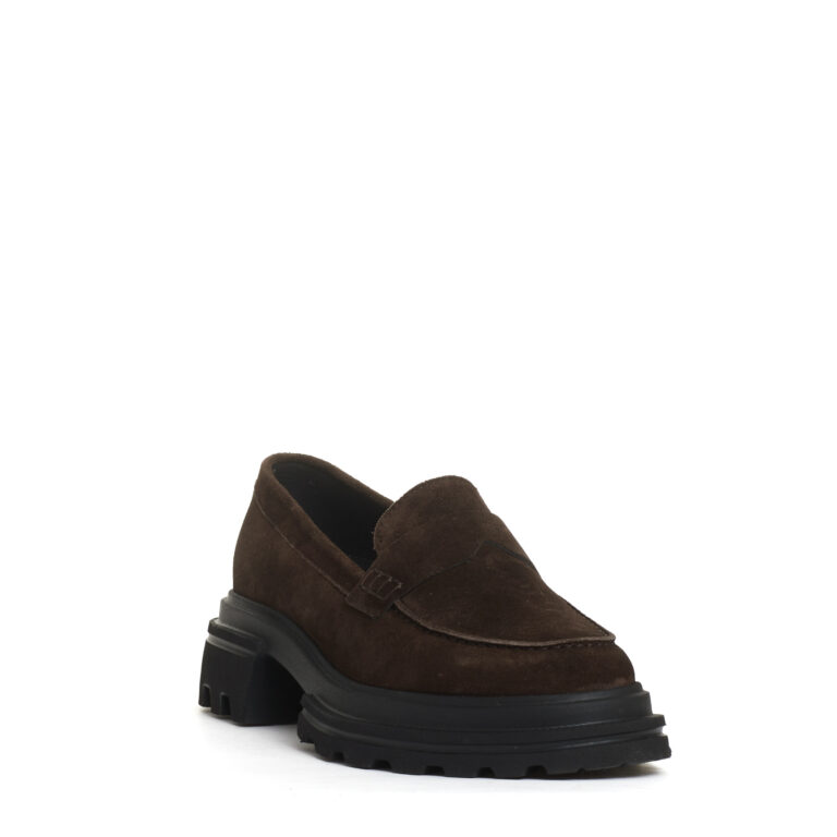 Sorelle Perego mocassino camoscio marrone Promozione