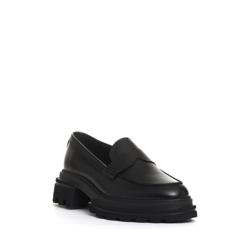 Sorelle Perego nuovo mocassino pelle nero Qualità Garantita
