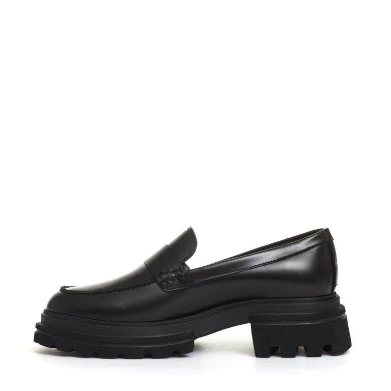 Sorelle Perego nuovo mocassino pelle nero Qualità Garantita