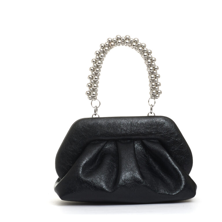 Sorelle Perego clutch manico catena nera Black Friday Prezzi