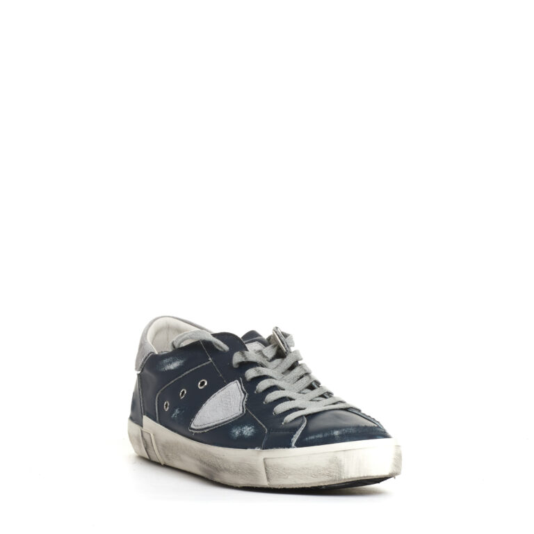 Sorelle Perego Paris pelle blu e grigia Italy