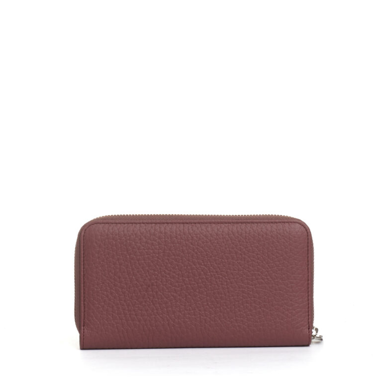 Sorelle Perego portafoglio zip around Bordeaux Offerte