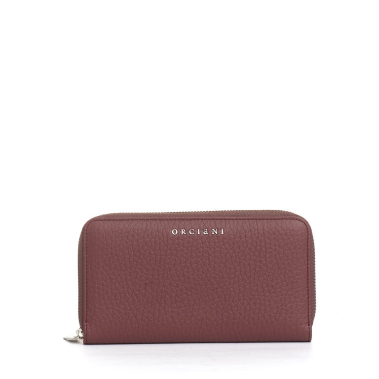 Sorelle Perego portafoglio zip around Bordeaux Offerte