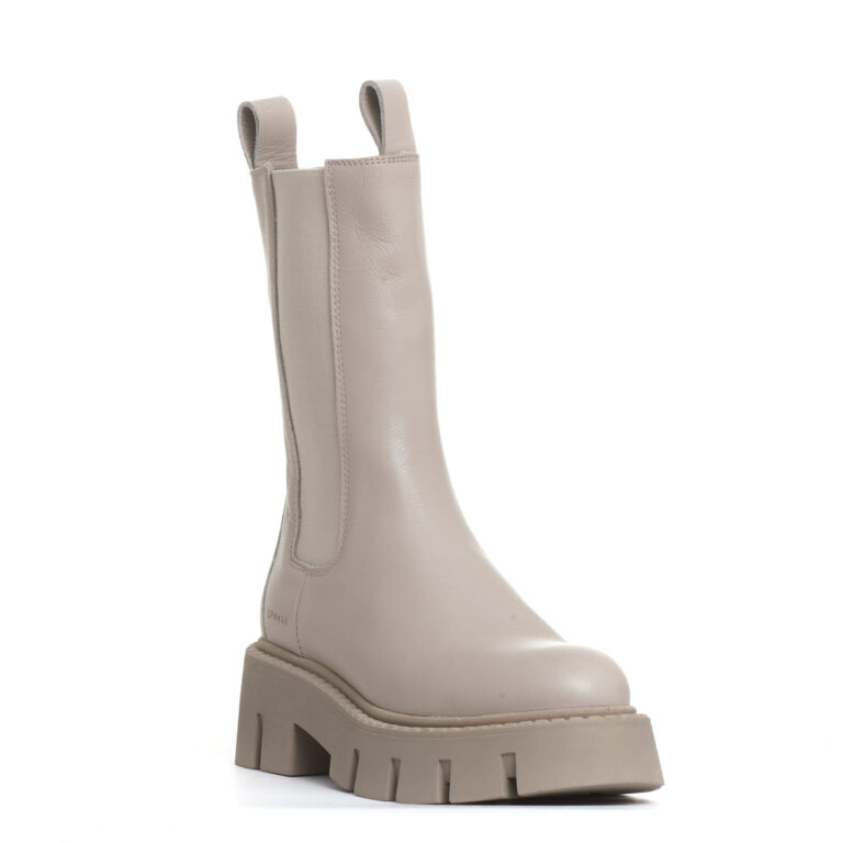 Sorelle Perego chelsea boot fondo carroramato pelle beige Vendita Economica