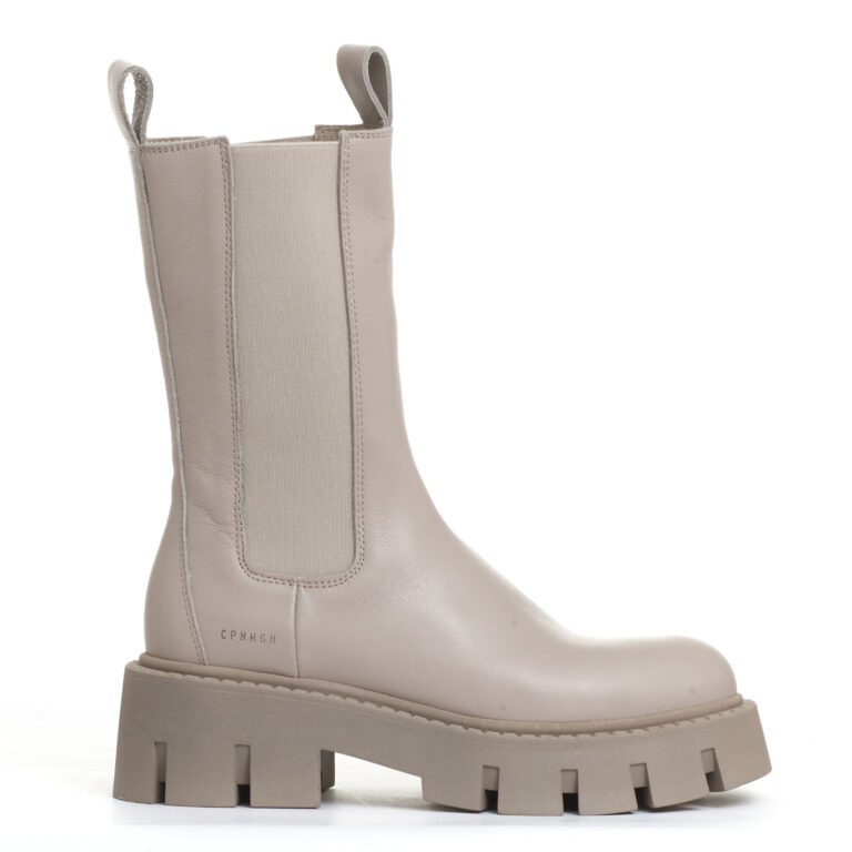 Sorelle Perego chelsea boot fondo carroramato pelle beige Vendita Economica