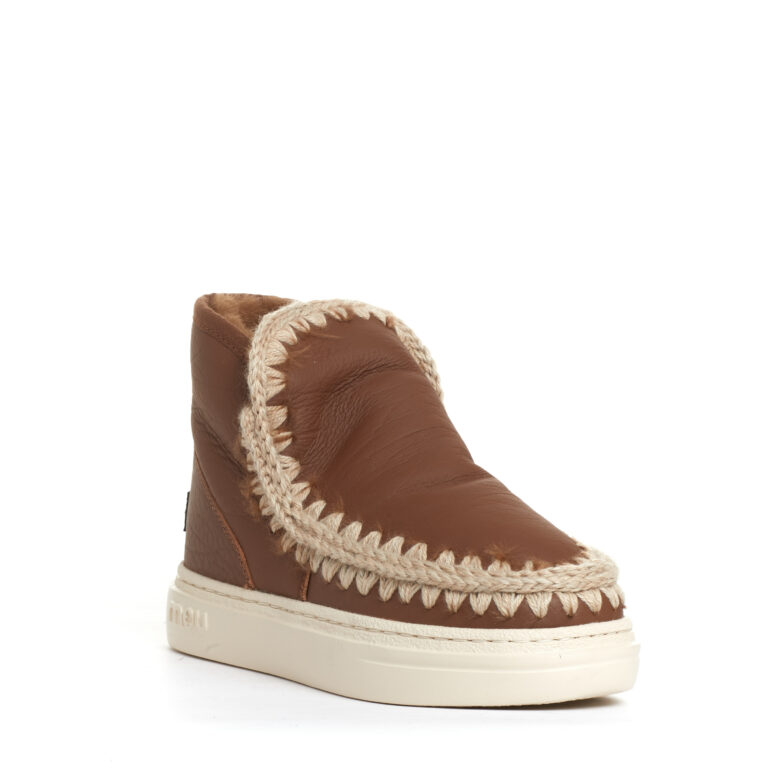 Sorelle Perego boot eskimo fondo sneakers pelle cuoio Negozio