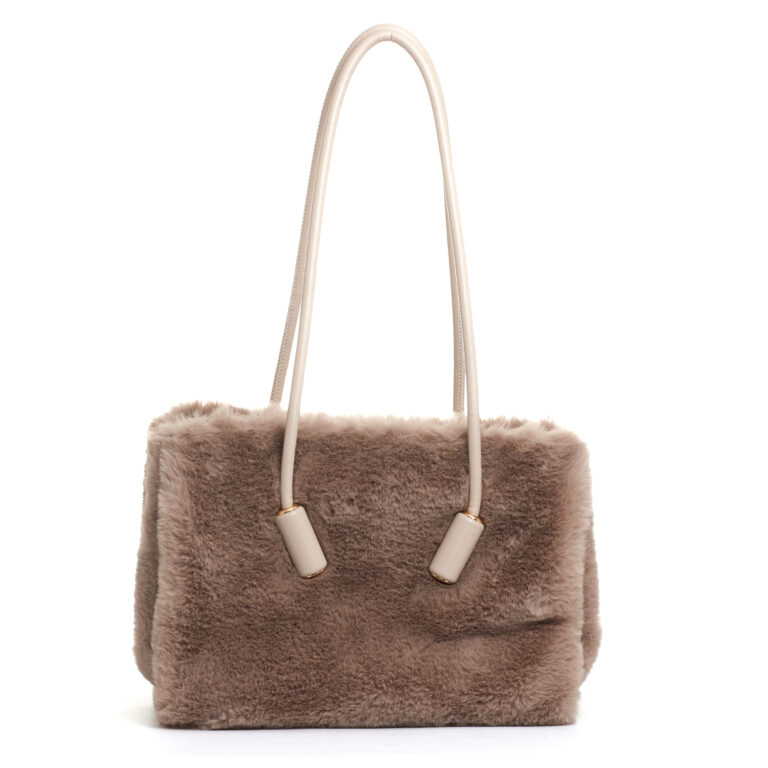 Sorelle Perego borsa in ecofur panna Moda