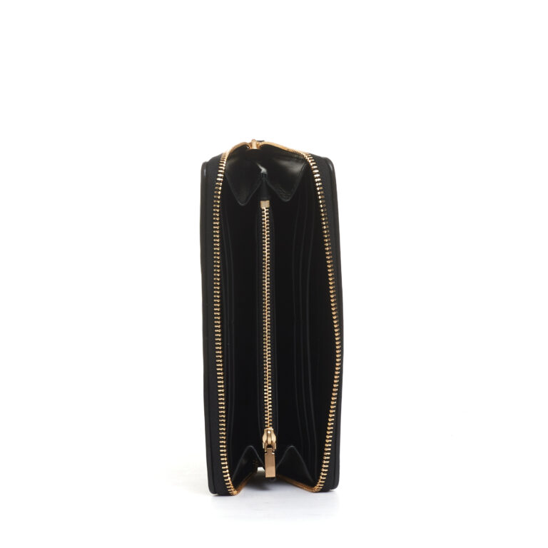 Sorelle Perego portafoglio zip continental nero Italy
