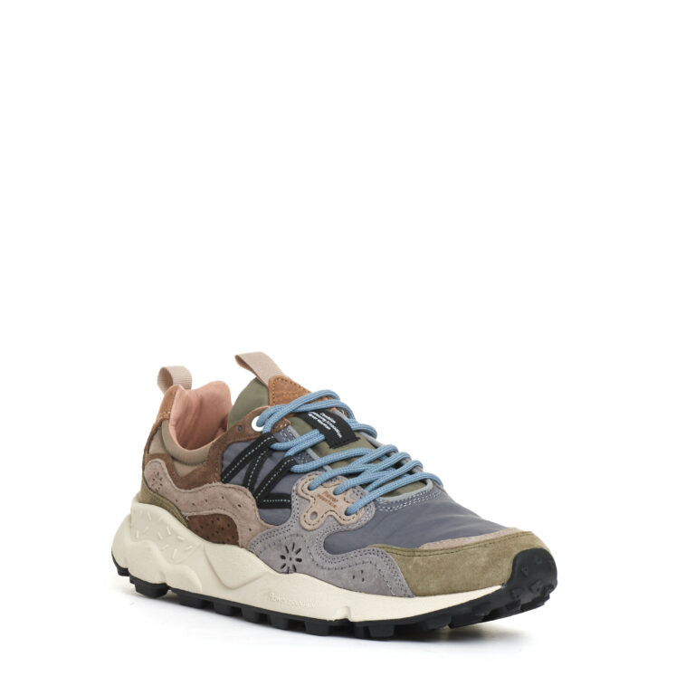 Sorelle Perego snekers blu verde e beige Vendita
