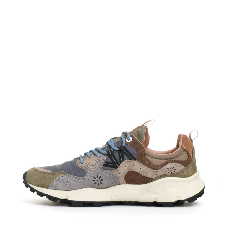 Sorelle Perego snekers blu verde e beige Vendita