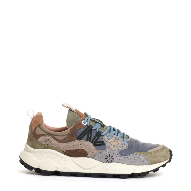 Sorelle Perego snekers blu verde e beige Vendita