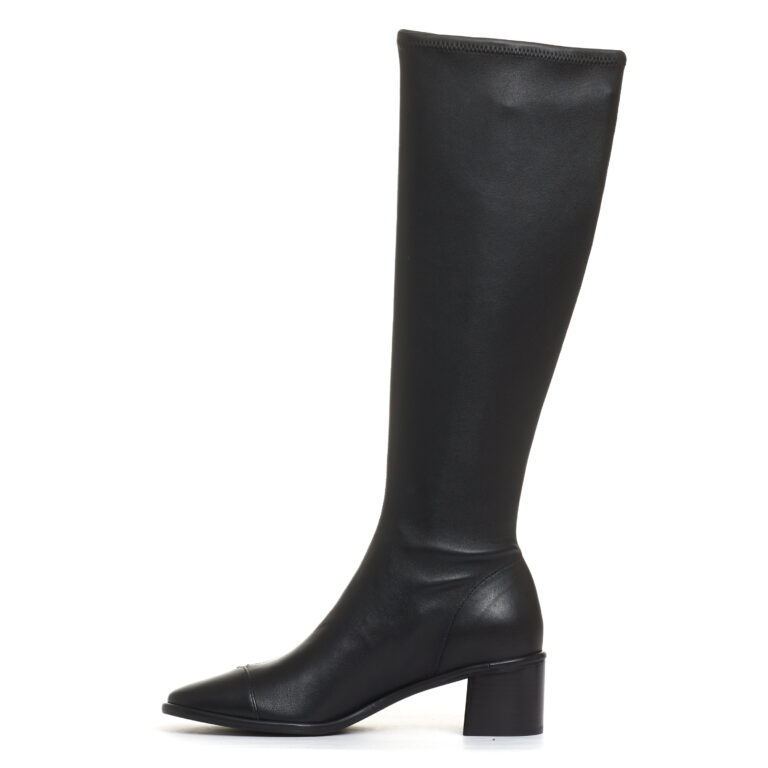 Sorelle Perego stivale elasticizzato nero tacco 50 mm Vendita