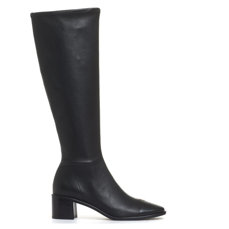 Sorelle Perego stivale elasticizzato nero tacco 50 mm Vendita