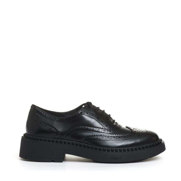 Sorelle Perego stringata pelle nera inglese Offerte esclusive