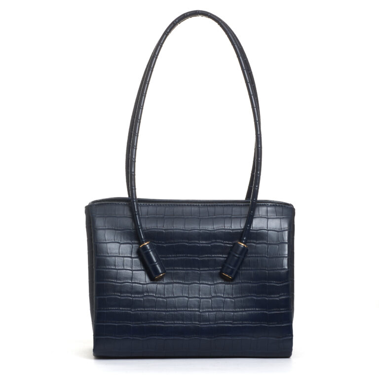 Sorelle Perego borsa in cocco blu Novità