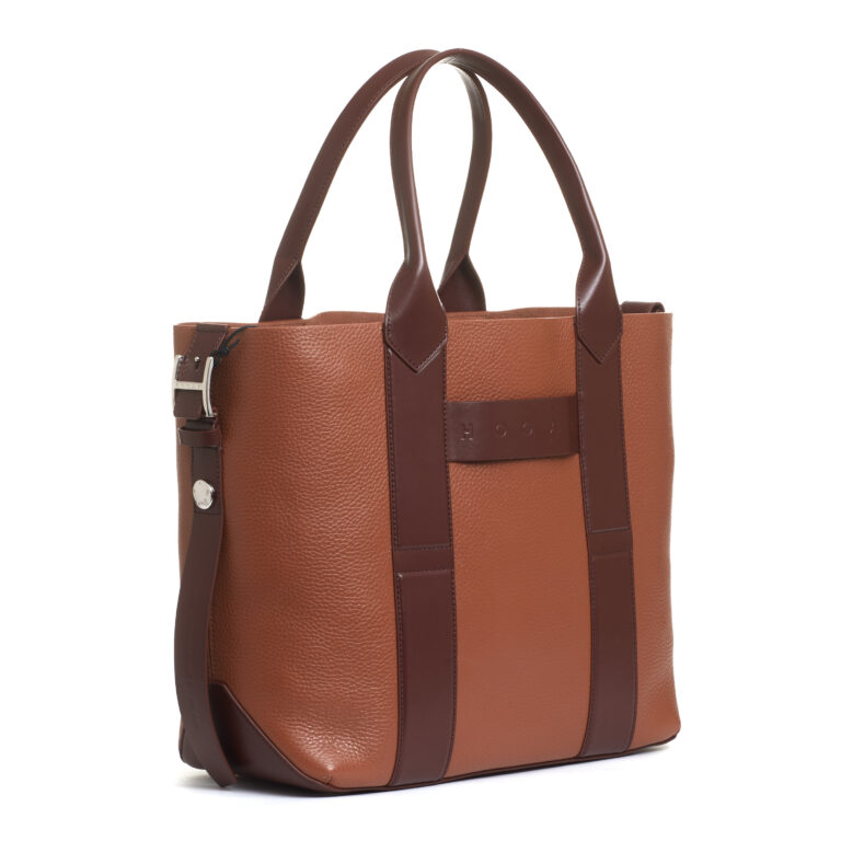 Sorelle Perego shopping media pelle cuoio Saldi