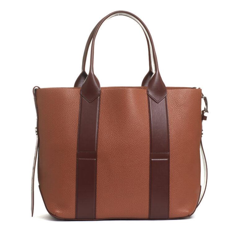 Sorelle Perego shopping media pelle cuoio Saldi