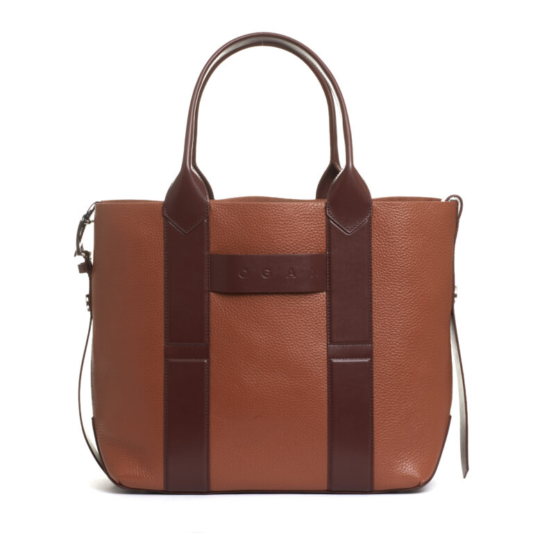 Sorelle Perego shopping media pelle cuoio Saldi