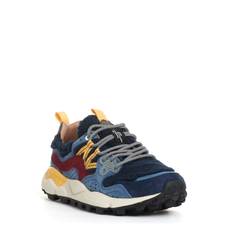 Sorelle Perego sneakers suede azzurro e bordeaux pelo blu Vendita Calda