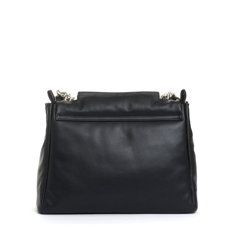 Sorelle Perego sveva M nappa bold nero manico catena Sostegno trimestrale