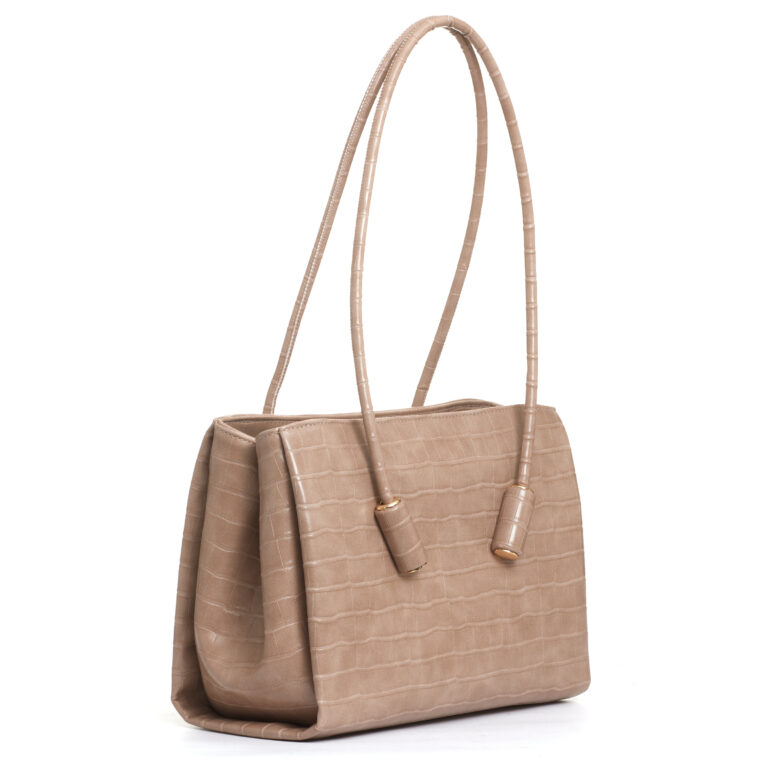 Sorelle Perego borsa in cocco taupe 2025