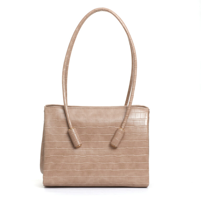 Sorelle Perego borsa in cocco taupe 2025